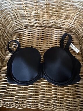 Soma Stunning Support Smooth Full Coverage Bra Black 38DDD new with tags